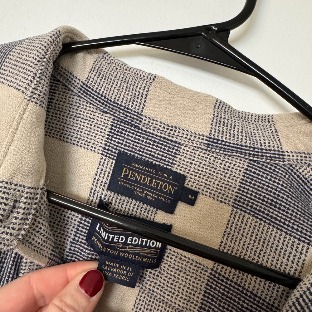 Pendleton limited edition Plaid Button-Down Shirt - image 3